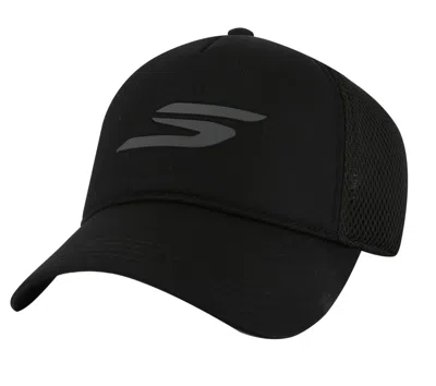 Skechers Free-run Trucker Hat In Black