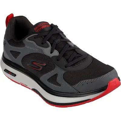 Pre-owned Skechers (gar216441) Mens Sports Go Walk Workout Walker Shoes In Uk 7 To 12 In Black/grey