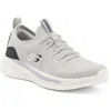 Skechers Gatlin Relaxed Fit Slip-on Sneaker In Light Gray