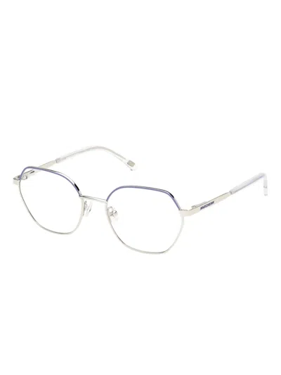 Skechers Geometric Glasses In Silver