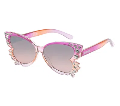 Skechers Girl's Butterfly Sunglasses In Light Pink
