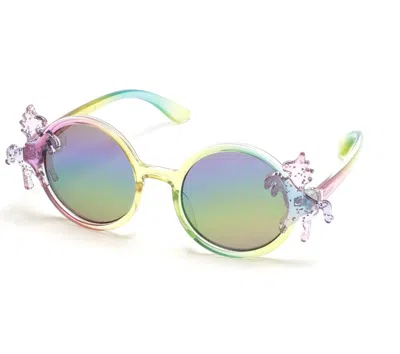 Skechers Girl's Round Unicorn Sunglasses | In Multicolor