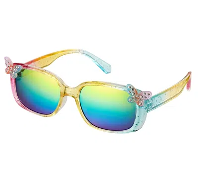 Skechers Girl's Square Rainbow Sunglasses In Multicolor
