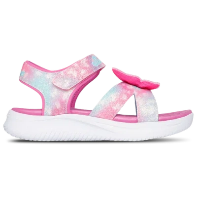 Skechers Kids' Girls Preschool   Lighted Butterfly Sandals In Multi