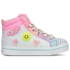 Skechers Girls Preschool   Twi-lites 2.0 In Multi/white