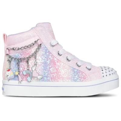 Skechers Kids' Girls Preschool   Twi-lites In Light Pink/multi