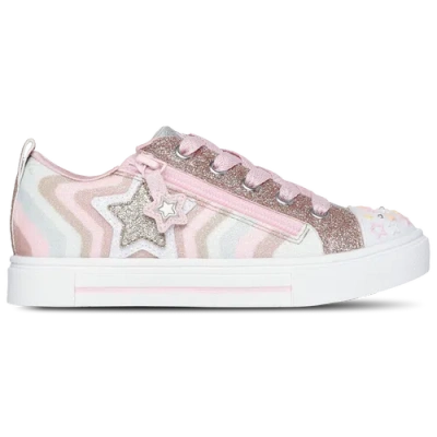 Skechers Kids' Girls Preschool   Twinkle Sparks Cosmic Burst In Pink