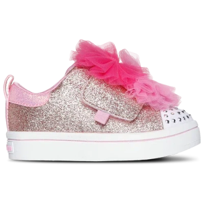 Skechers Kids'  Twi-lites 2.0 Sneaker In Rose Gold/pink