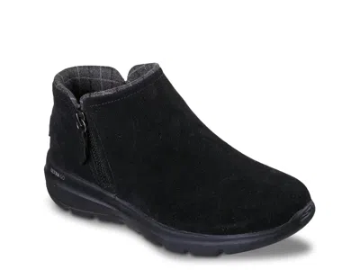 Skechers Glacial Ultra Juliet Bootie In Black