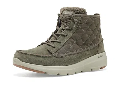 Skechers Glacial Ultra - Marley Women's Boots Olive: 6 Medium