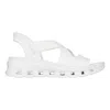 Skechers Glide-step - Everyday Glide Sandals Women's Us White Slingback Gal743 In White
