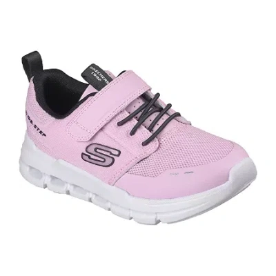 Skechers Glide-step Flow Little Kid Girls Sneakers In Pink