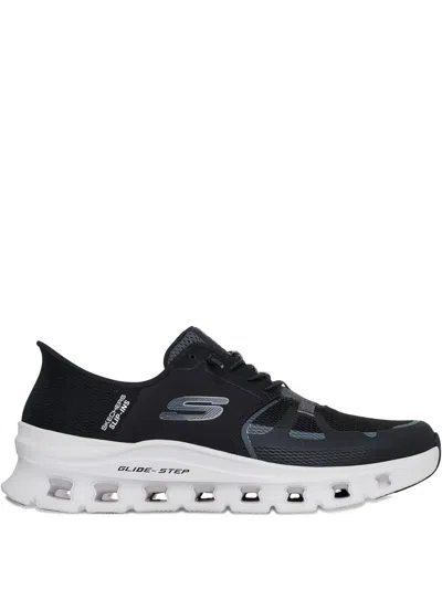 Skechers Glide-step Pro Lace-up Sneakers In Black