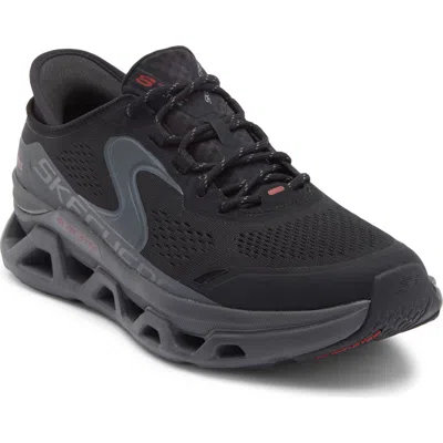 Skechers Glide-step Slip-on Sneaker In Black