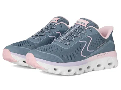 Skechers Glide Step Sole Hands Free Slip-ins In Gray