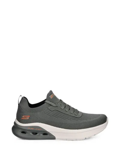 Skechers Glide-step Bobs Lace-up Sneakers In Multi