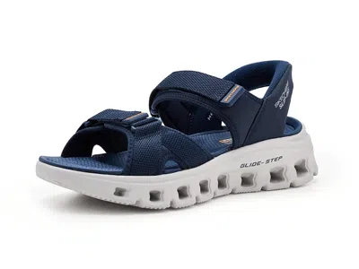Skechers Glide-step Pro Salvo Hands Free Slip-in Sandals In Blue