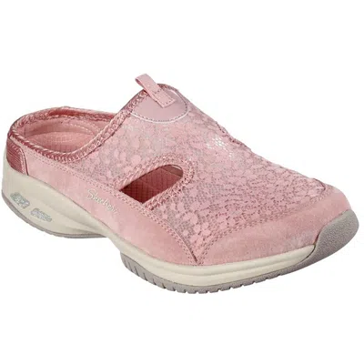 Skechers Glimmer Bloom Womens Suede Lifestyle Slip-on Sneakers In Multi