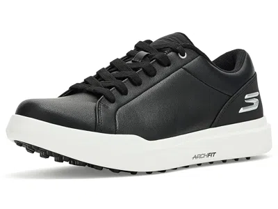 Skechers Go Golf Drive 6 Archfit Waterproof Golf Shoe In Black