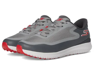 Skechers Go Golf Flite Spikeless Slip-in Golf Shoe In Gray