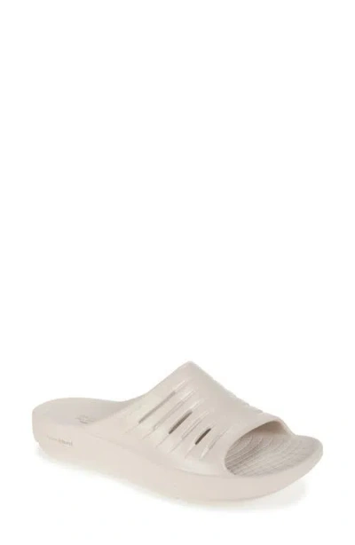 Skechers Go Recover Refresh Glam Up Slide Sandal In Natural