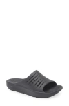 Skechers Go Recover Refresh Slide Sandal In Black