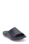 Skechers Go Recover Refresh Slide Sandal In Black