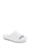 Skechers Go Recover Refresh Slide Sandal In White