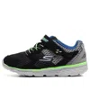 Skechers Go Run 400 Sports Shoe Gray Black In Animal Print