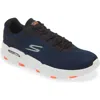 Skechers Go Run 7.0 Sneaker In Navy/black