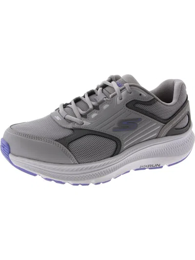 Skechers Go Run Consistent 2.0-advantage Womens Leather Lifestyle Running & Training Shoes In Multi