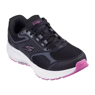 Skechers Go Run Consistent 2.0 Advantage Womens Running Shoes In Black