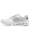 Skechers Go Run Glide-step Flex 'white Grey Blue' In Gray