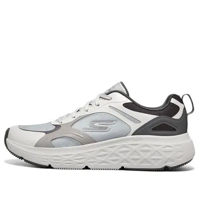 Skechers Go Run 'grey White Stone' In Gray
