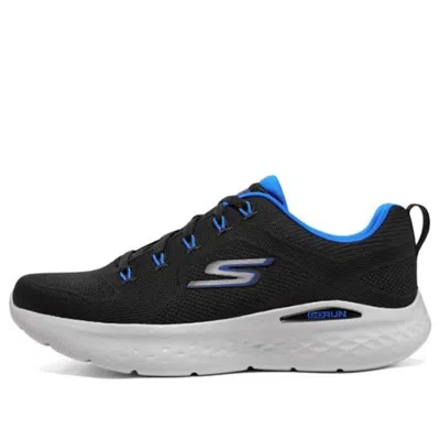 Skechers Go Run Lite 'black Blue' In Orange