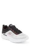 Skechers Go Run Lite Sneaker In White/black