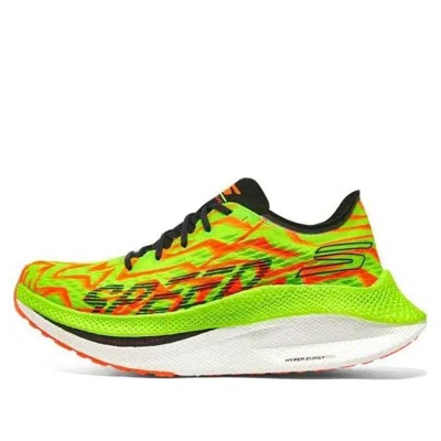 Skechers Go Run Speed Beast 'green Red Orange' In Multi