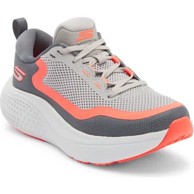 Skechers Go Run Supersonic Max Running Shoe In Gray