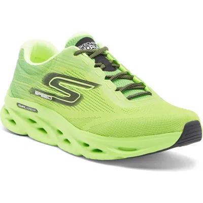 Skechers Go Run Swirl Tech Speed Sneaker In Green