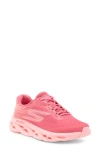 Skechers Go Run Swirl Tech Speed Sneaker In Hot Pink/pink