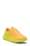 Skechers Go Run Swirl Tech Speed Sneaker In Orange/yellow
