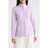 Skechers Go Snuggle™ Fleece Jacket In Purple/black Multi