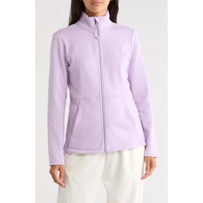Skechers Go Snuggle™ Fleece Jacket In Purple/black Multi