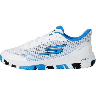 Skechers Go Train Arch Fit Viper Court Pro - Pickleball Pickleball White / Blue 172069-wbl Women's