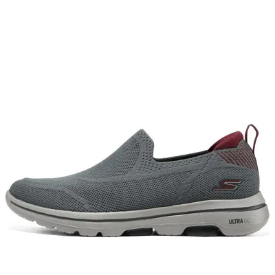 Skechers Go Walk 5 'charcoal Red'