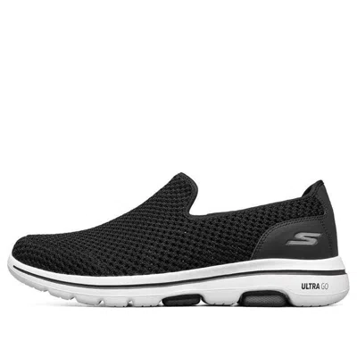 Skechers Go Walk 5 Slip On 'black White' In Multi