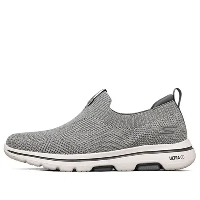 Skechers Go Walk 5 Slip On 'grey' In Gray