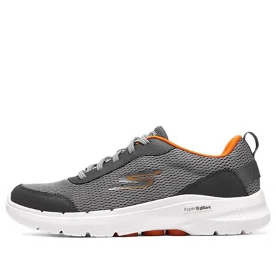 Skechers Go Walk 6 'grey Green' In Gray