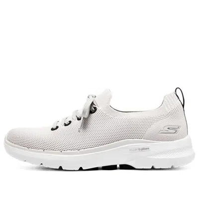 Skechers Go Walk 6 Hyper Burst 'white Black' In Multi