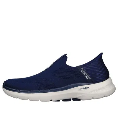 Skechers Go Walk 6 'navy Blue White' In Multi